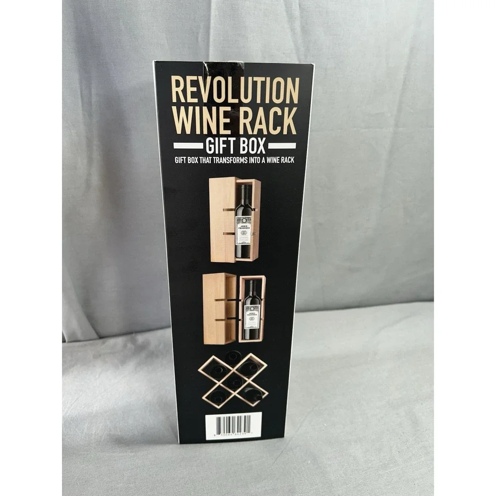 Revolution Wine Rack Gift Box Wine Not Included Napa Valley